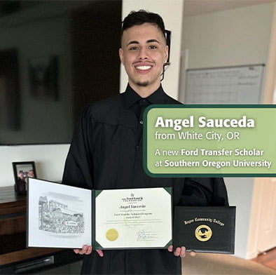 Scholarships Angel Sauceda White City