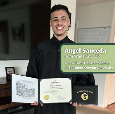Angel Sauceda White City, Oregon Scholarships Angel Sauceda White City