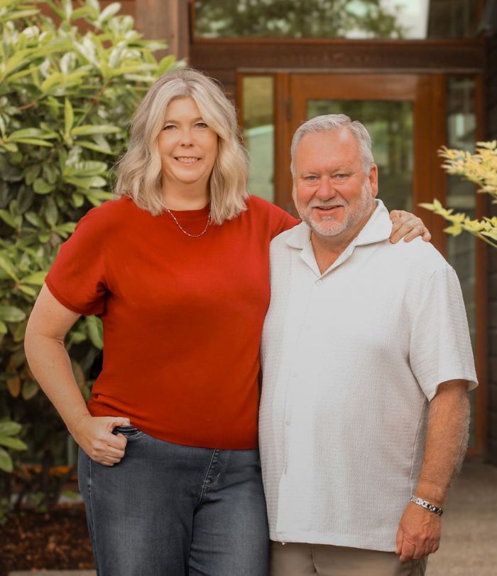 Yvette Rhodes and Ed McManus Yvette Rhodes and Ed McManus at The Ford Family Foundation
